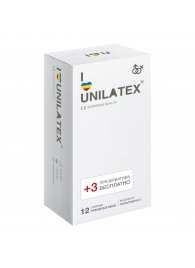 Разноцветные ароматизированные презервативы Unilatex Multifruit  - 12 шт. + 3 шт. в подарок - Unilatex - купить с доставкой в Нижнекамске