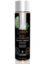 Лубрикант с ароматом мятного шоколада JO GELATO MINT CHOCOLATE - 120 мл. - System JO - купить с доставкой в Нижнекамске