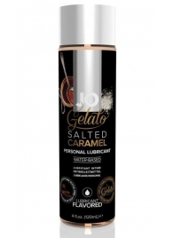Лубрикант с ароматом солёной карамели JO GELATO SALTED CARAMEL - 120 мл. - System JO - купить с доставкой в Нижнекамске