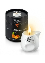 Массажная свеча с ароматом манго и ананаса Bougie de Massage Ananas Mangue - 80 мл. - Plaisir Secret - купить с доставкой в Нижнекамске