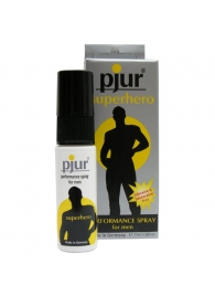 Пролонгирующий мужской спрей pjur SUPERHERO spray - 20 мл. - Pjur - купить с доставкой в Нижнекамске