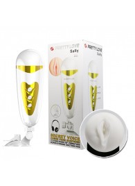 Мега-мастурбатор вагина Sally с вибрацией и голосом - Baile - в Нижнекамске купить с доставкой