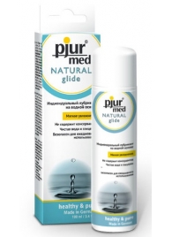 Нейтральный лубрикант на водной основе pjur MED Natural glide - 100 мл. - Pjur - купить с доставкой в Нижнекамске