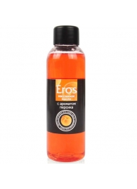 Массажное масло Eros exotic с ароматом персика - 75 мл. - Биоритм - купить с доставкой в Нижнекамске