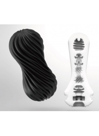 Мастурбатор FLEX Rocky Black с плотным рельефом - Tenga - в Нижнекамске купить с доставкой