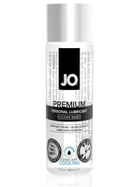Охлаждающий лубрикант на силиконовой основе JO Personal Premium Lubricant Cooling - 60 мл. - System JO - купить с доставкой в Нижнекамске