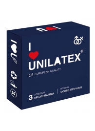 Ультрапрочные презервативы Unilatex Extra Strong - 3 шт. - Unilatex - купить с доставкой в Нижнекамске