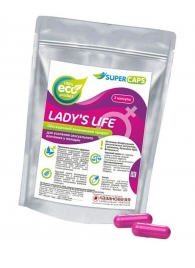 Возбуждающие капсулы Ladys Life - 2 капсулы (0,35 гр.) - SuperCaps - купить с доставкой в Нижнекамске