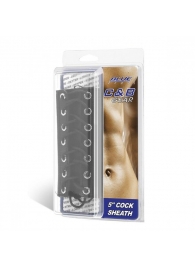 Сбруя на член на шнуровке 5  Cock Sheath - BlueLine - купить с доставкой в Нижнекамске