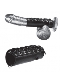 Сбруя на член на шнуровке 5  Cock Sheath - BlueLine - купить с доставкой в Нижнекамске