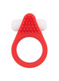 Красное эрекционное кольцо LIT-UP SILICONE STIMU RING 1 RED - Dream Toys - в Нижнекамске купить с доставкой