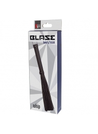 Чёрная плеть BLAZE WHIP BLACK - Dream Toys - купить с доставкой в Нижнекамске