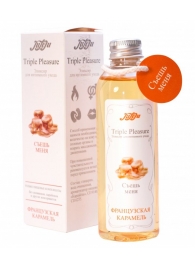Эликсир Triple Pleasure  Французская карамель  - 130 гр. - JULEJU - купить с доставкой в Нижнекамске