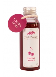 Эликсир Triple Pleasure  Горячая вишня  - 65 гр. - JULEJU - купить с доставкой в Нижнекамске