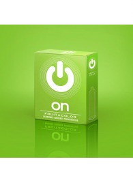 Цветные ароматизированные презервативы ON) Fruit   Color - 3 шт. - ON) - купить с доставкой в Нижнекамске