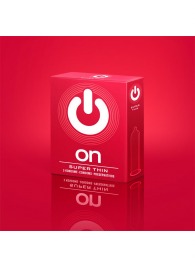 Супертонкие презервативы ON) Super Thin - 3 шт. - ON) - купить с доставкой в Нижнекамске