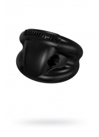 Чёрное эрекционное виброкольцо Strength - Bathmate - в Нижнекамске купить с доставкой