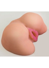 Малая вибровагина с одним любовным тоннелем - LOVETOY (А-Полимер) - в Нижнекамске купить с доставкой
