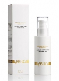 Массажный гель-смазка на силиконовой основе Allover Massage Gel - 100 мл. - YESforLOV - купить с доставкой в Нижнекамске