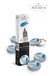 Набор из 5 свечей Petits Joujoux London с ароматом ревеня, амбры и чёрной смородины - MyStim - купить с доставкой в Нижнекамске