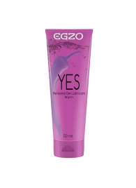 Согревающий лубрикант на водной основе Egzo Yes - 50 мл. - EGZO - купить с доставкой в Нижнекамске