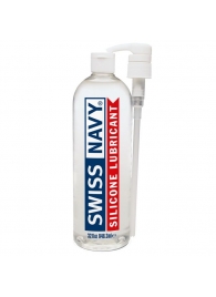 Лубрикант на силиконовой основе Swiss Navy Silicone Based Lube - 946,3 мл. - Swiss navy - купить с доставкой в Нижнекамске