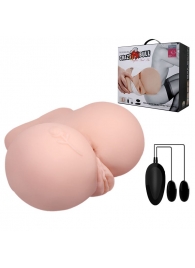 Вагина и анус с вибрацией CrazyBull Vagina and Ass - Baile - в Нижнекамске купить с доставкой