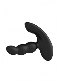 Черный силиконовый стимулятор простаты Levett Nitoc с пультом ДУ - Levett - в Нижнекамске купить с доставкой