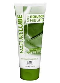 Смазка на водной основе с алоэ вера Nature Lube - 30 мл. - HOT - купить с доставкой в Нижнекамске