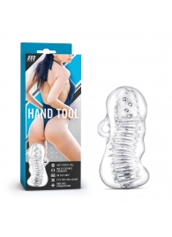 Прозрачный мастурбатор M for Men Hand Tool - Blush Novelties - в Нижнекамске купить с доставкой