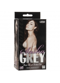 Мастурбатор-ротик с язычком SASHA GREY - Doc Johnson - в Нижнекамске купить с доставкой