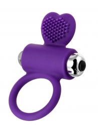 Фиолетовое виброкольцо с ресничками JOS PERY - JOS - в Нижнекамске купить с доставкой