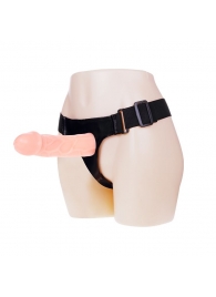Телесный фаллоимитатор на трусиках Jessica Strap-On - 15,5 см. - Baile - купить с доставкой в Нижнекамске