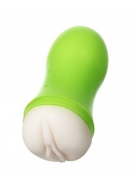 Мастурбатор-вагина A-Toys в зеленой колбе - A-toys - в Нижнекамске купить с доставкой