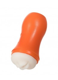 Мастурбатор-ротик A-Toys в оранжевой колбе - A-toys - в Нижнекамске купить с доставкой