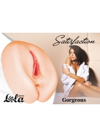 Мастурбатор с 2 тоннелями Satisfaction Gorgeous - Lola Games - в Нижнекамске купить с доставкой