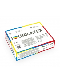 Разноцветные ароматизированные презервативы Unilatex Multifruits - 144 шт. - Unilatex - купить с доставкой в Нижнекамске