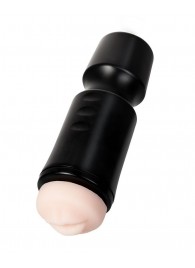 Мастурбатор-ротик A-Toys в черной колбе - A-toys - в Нижнекамске купить с доставкой
