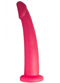 Розовый стимулятор простаты из геля - 18 см. - LOVETOY (А-Полимер) - в Нижнекамске купить с доставкой