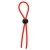 Красное эрекционное лассо с одной бусиной-утяжкой STRETCHY THIN LASSO - Dream Toys - в Нижнекамске купить с доставкой