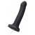 Черный фаллос с имитацией эякуляции Silicon Cum Dildo L - 19,6 см. - Strap-on-me - купить с доставкой в Нижнекамске