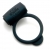 Темно-серое эрекционное кольцо Vibrating Love Ring с вибрацией - Fifty Shades of Grey - в Нижнекамске купить с доставкой