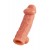 Телесная насадка на фаллос с фиксацией мошонки EXTREME SLEEVE - 15,6 см. - KOKOS - в Нижнекамске купить с доставкой