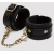 Черные оковы на ноги Bound to You Faux Leather Ankle Cuffs - Fifty Shades of Grey - купить с доставкой в Нижнекамске