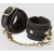 Черные наручники Bound to You Faux Leather Wrist Cuffs - Fifty Shades of Grey - купить с доставкой в Нижнекамске