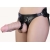 Гигантский фаллоимитатор на присоске в комплекте с трусиками - 26 см. - LOVETOY (А-Полимер) - купить с доставкой в Нижнекамске