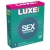 Ребристые презервативы LUXE Royal Sex Machine - 3 шт. - Luxe - купить с доставкой в Нижнекамске