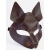 Коричневая маска Wolf - Sitabella - купить с доставкой в Нижнекамске