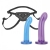 Страпон унисекс Beginners Strap-On с 2 насадками - 15 и 13 см. - Lux Fetish - купить с доставкой в Нижнекамске