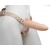 Телесный фаллопротез MEN STYLE с анальным стимулятором - 17,5 см. - LOVETOY (А-Полимер) - купить с доставкой в Нижнекамске